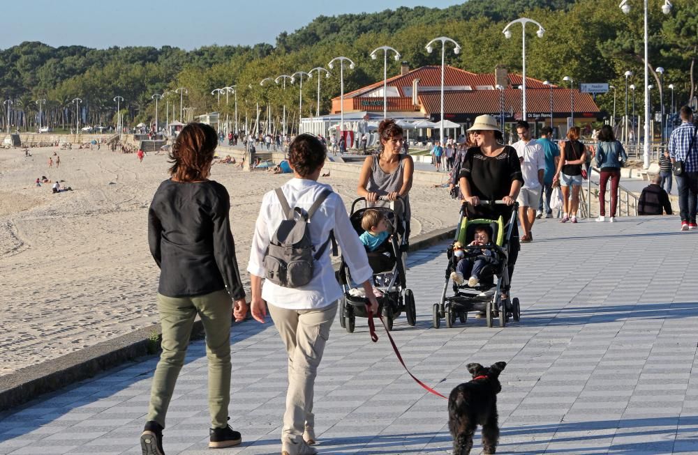 Otoño a 30 grados en las Rías Baixas