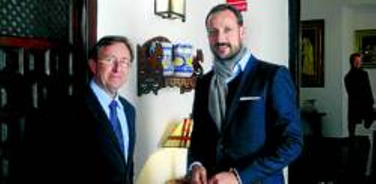 Haakon visita Córdoba