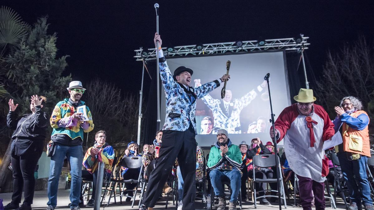 Un dels moments àlgids del Carnaval de l'any passat, a la plaça del Camp