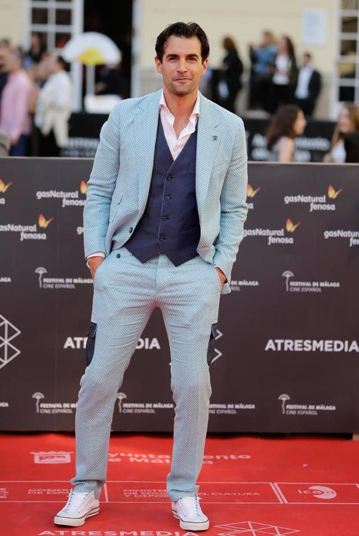Álex Adrover, en la gala de clausura del Festival de Cine de Málaga.