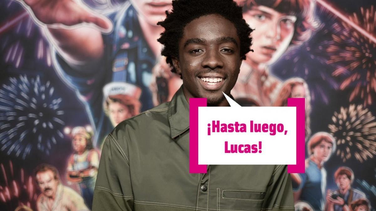 Pa 'Stranger Things' la tableta de Lucas: Caleb McLaughlin se ha hecho MAYORCÍSIMO