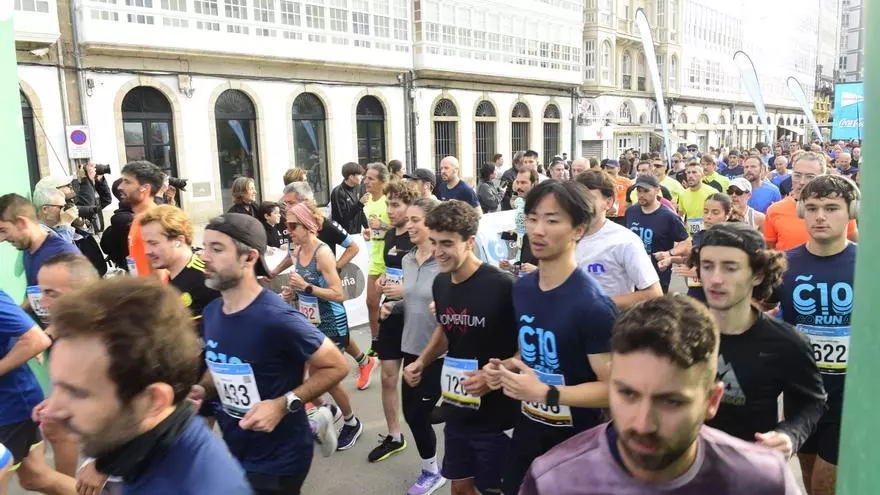 Salida y llega de la Coruña10