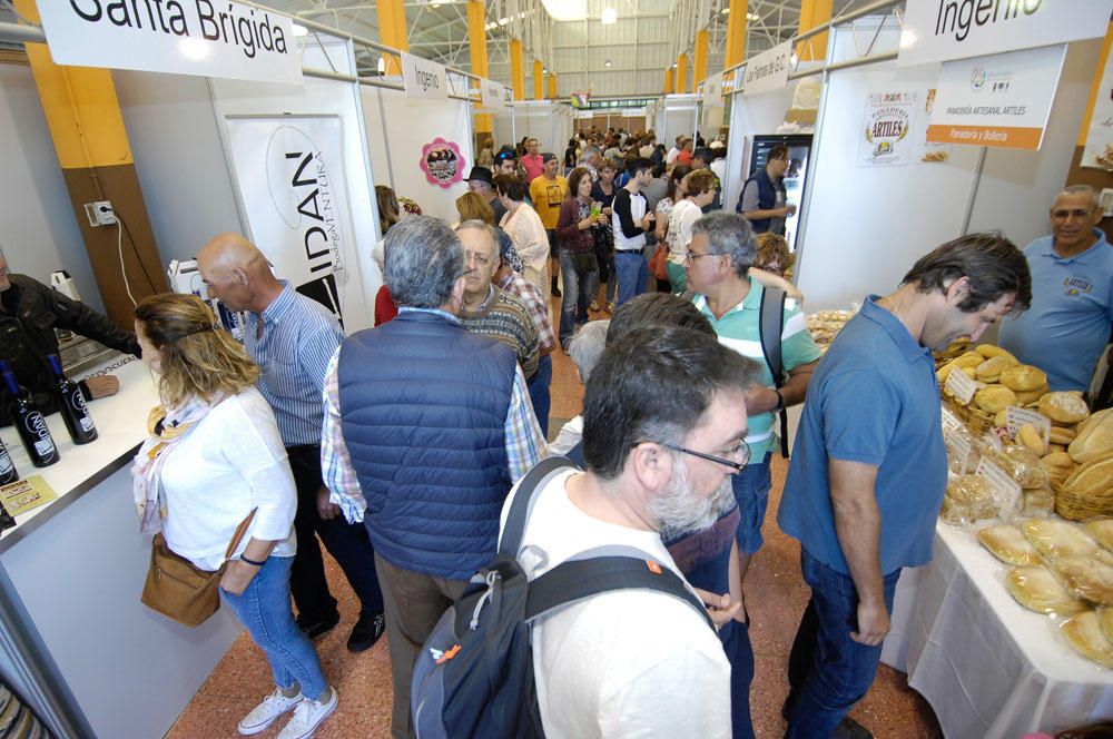 Feria de productos de la tierra en San Mateo