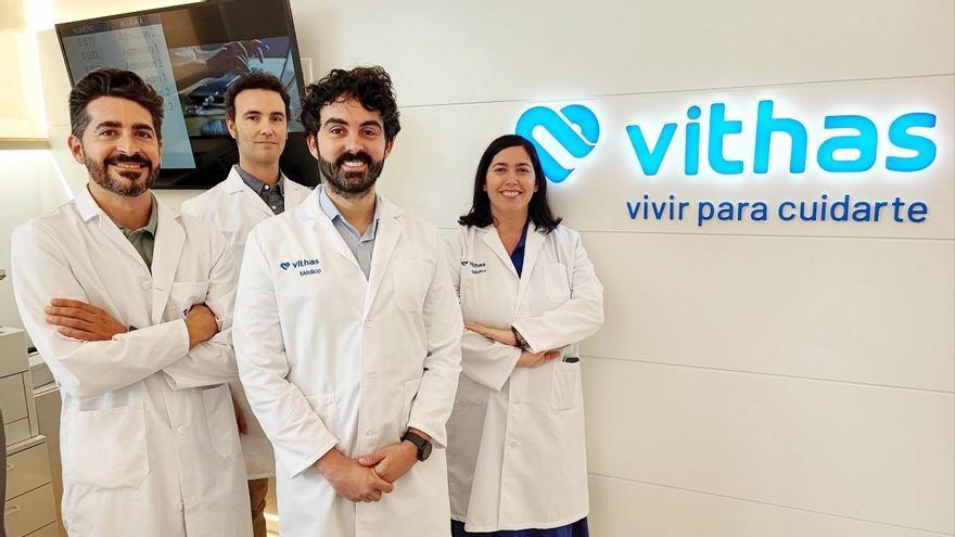 Equipo de la Unidad de Cirugía Refractiva de Vithas Málaga