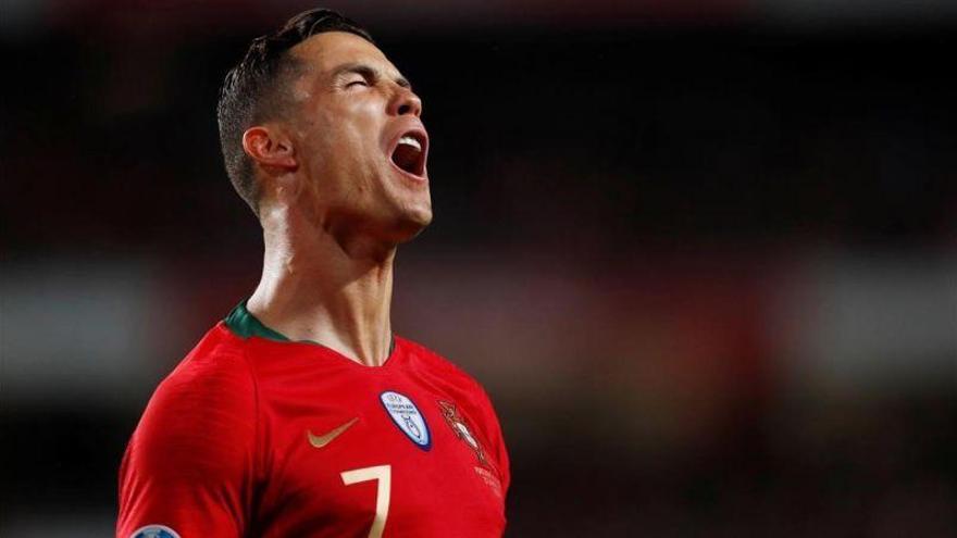 Cristiano Ronaldo se queda en blanco en su retorno a la selección