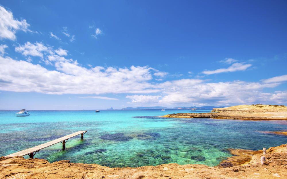 Playa de Ses Illetes, Parque Natural de Ses Salines (Formentera)