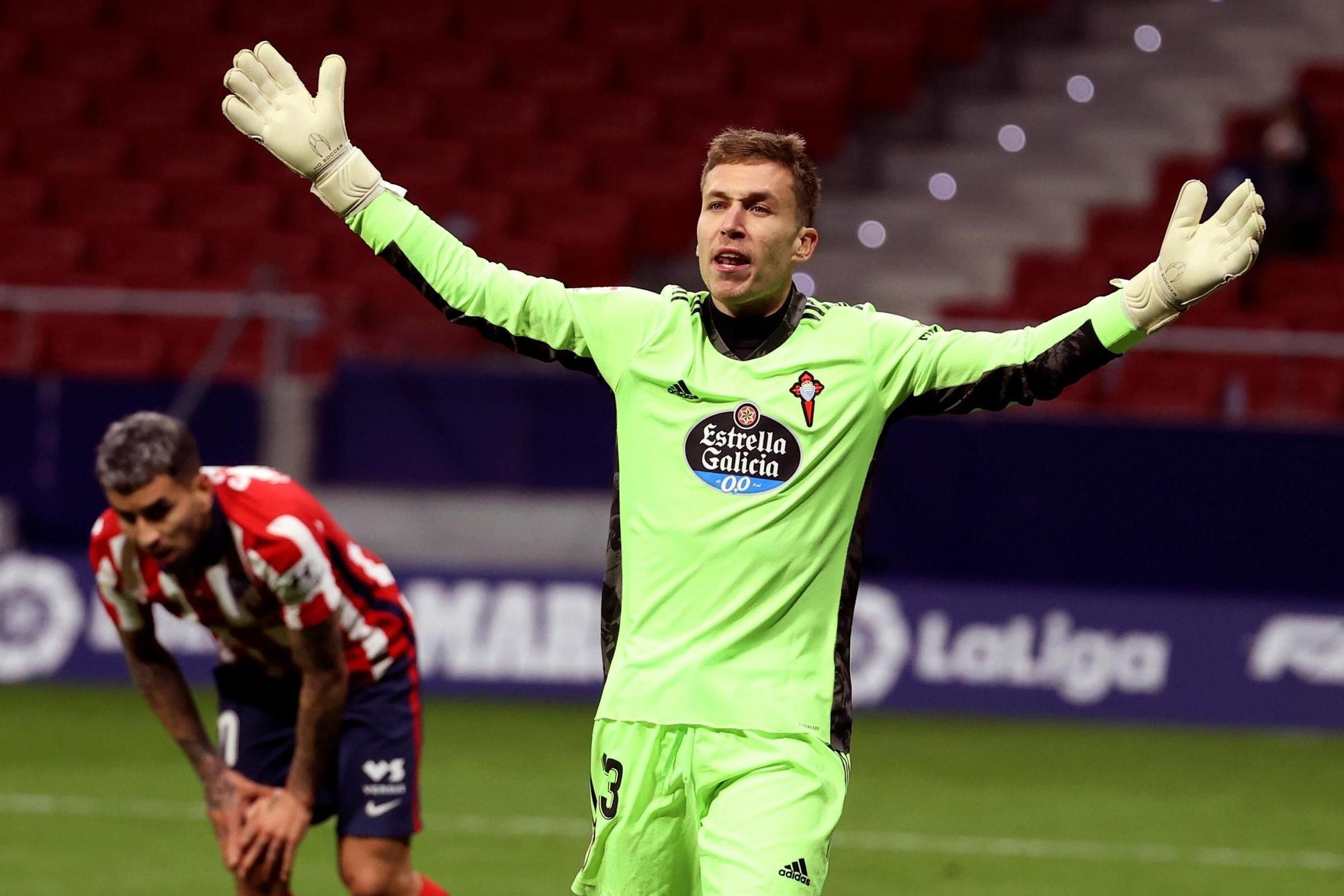 Las fotos del Atlético de Madrid - Celta en el Metropolitano