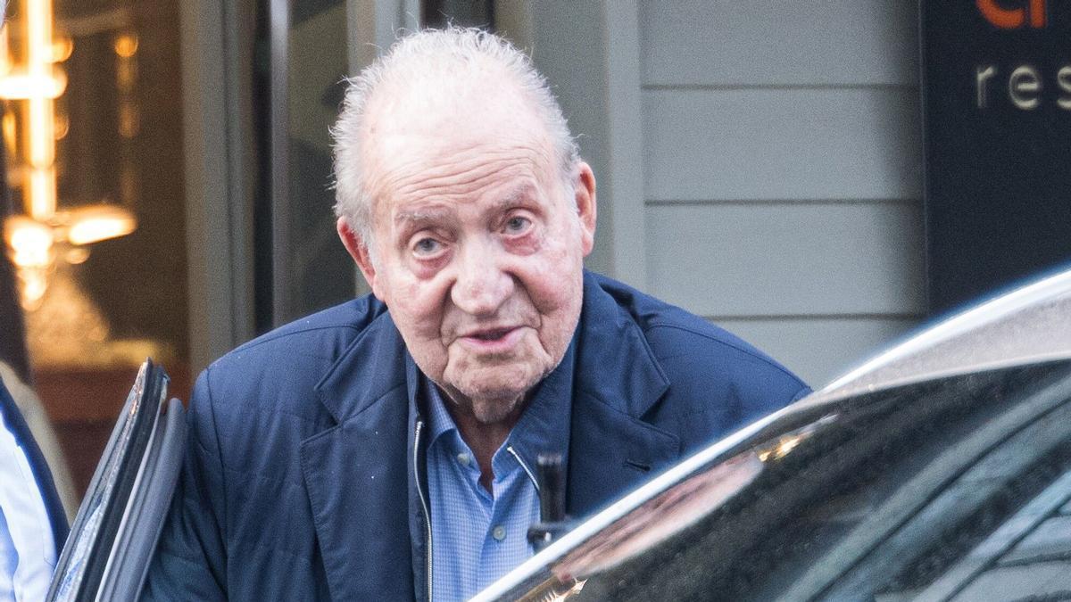 El rey emérito Juan Carlos I