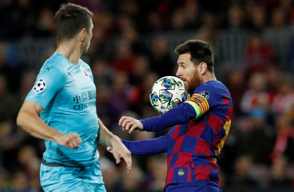 Champions League: Barcelona - Slavia de Praga