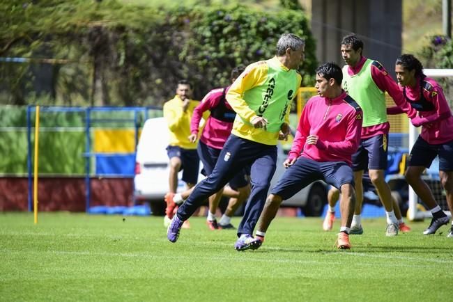 Entrenamiento de la UD Las Palmas