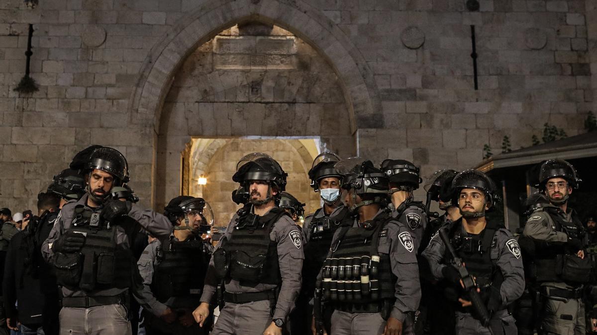 Archivo - Policía de Israel durante una protesta en Jerusalén