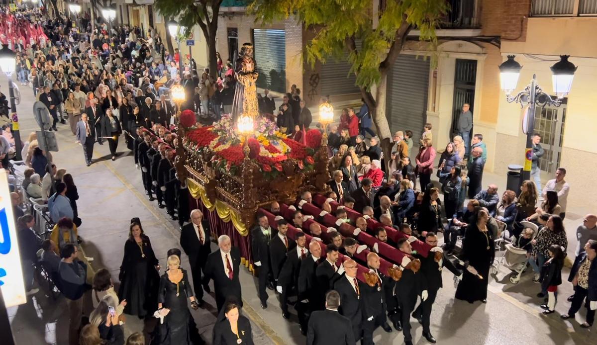 Imagen de Jesús de Medinaceli portada a hombros