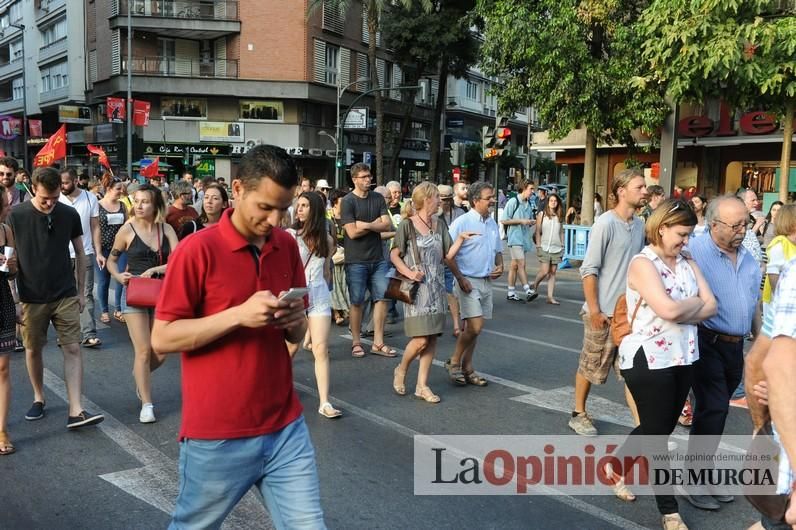 Más de cien voces piden en Murcia "acoger refugiados ya"