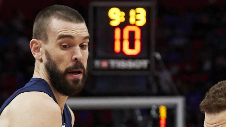 Un genial Marc Gasol no evita otra derrota de los Grizzlies