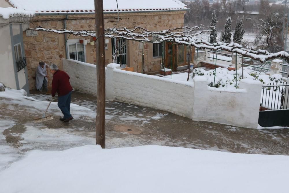 Nevada en Zamora: La ciudad, intransitable