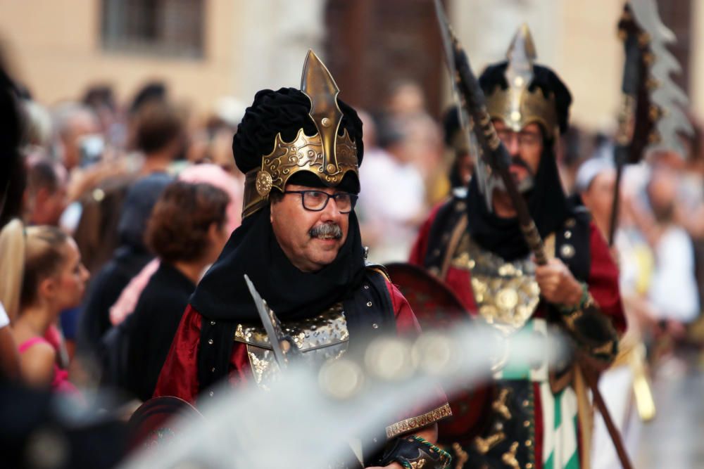 Cabalgata histórica en el Centro de Málaga