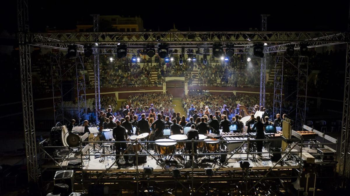 Concierto en la Plaza de Toros de Ondara en otra edición de Sonafilm