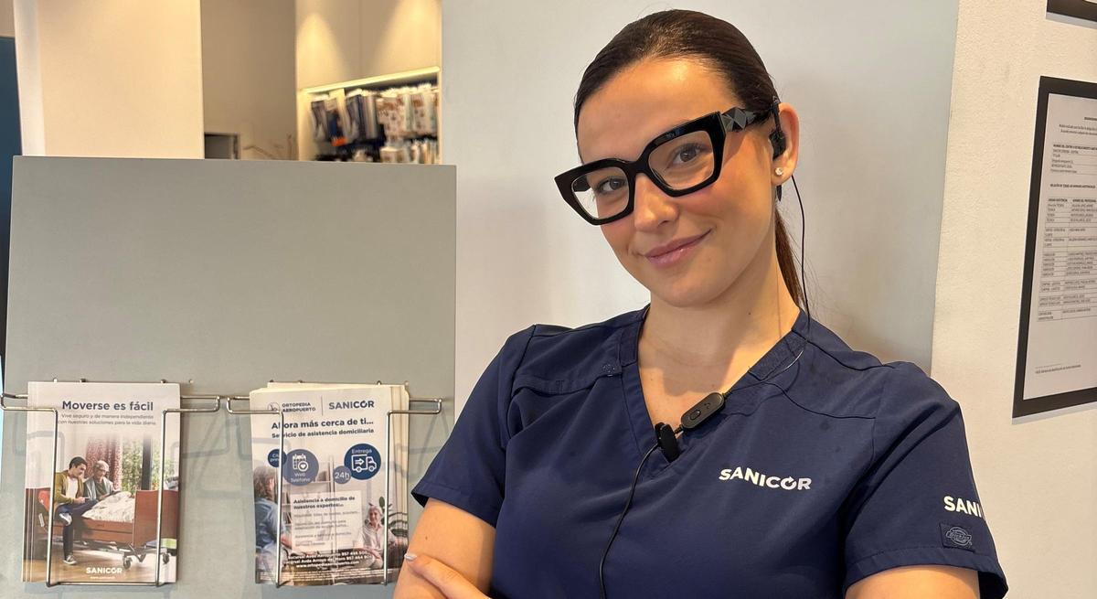 María Agea, terapeuta ocupacional en Sanicor.