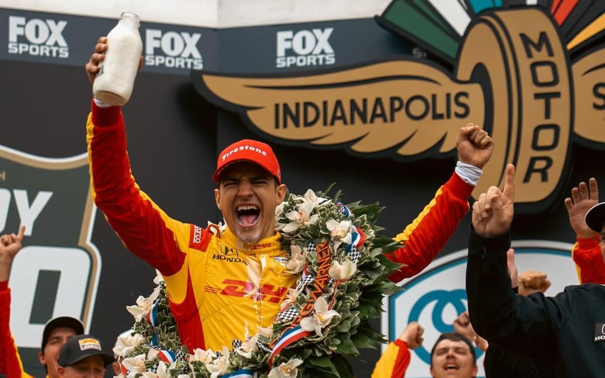 Àlex Palou tras llevarse las 500 Millas de Indianápolis en 2025