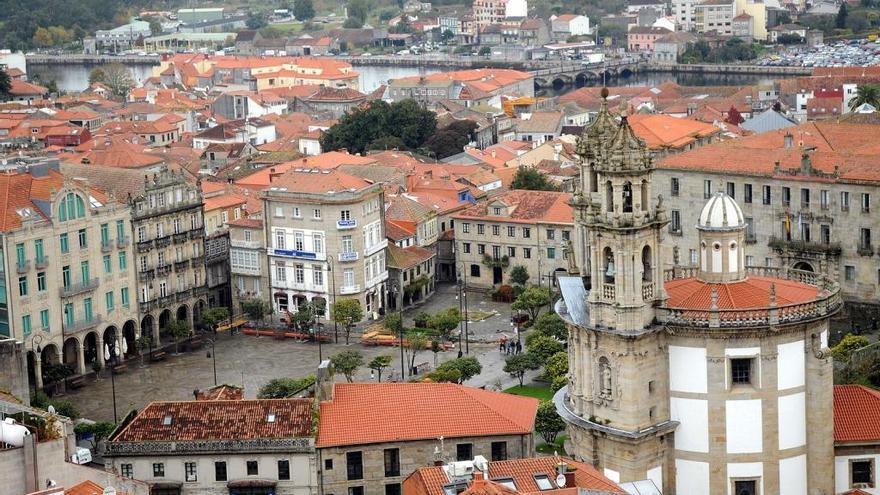 Vista aérea del centro de la ciudad. // R. Vázquez