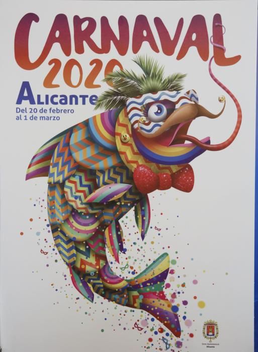 Carteles anunciadores de las fiestas de Alicante
