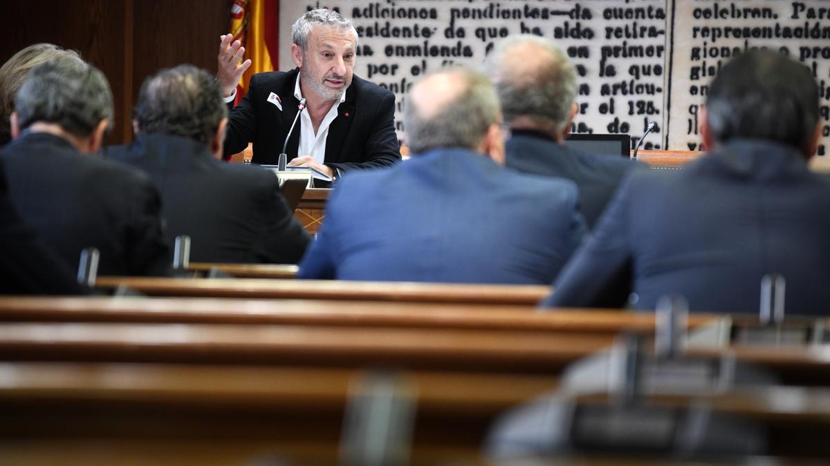 El expresidente del Ente Público Puertos del Estado, Francisco Toledo, comparece ante la Comisión de Investigación sobre el ‘caso Koldo’, en el Senado