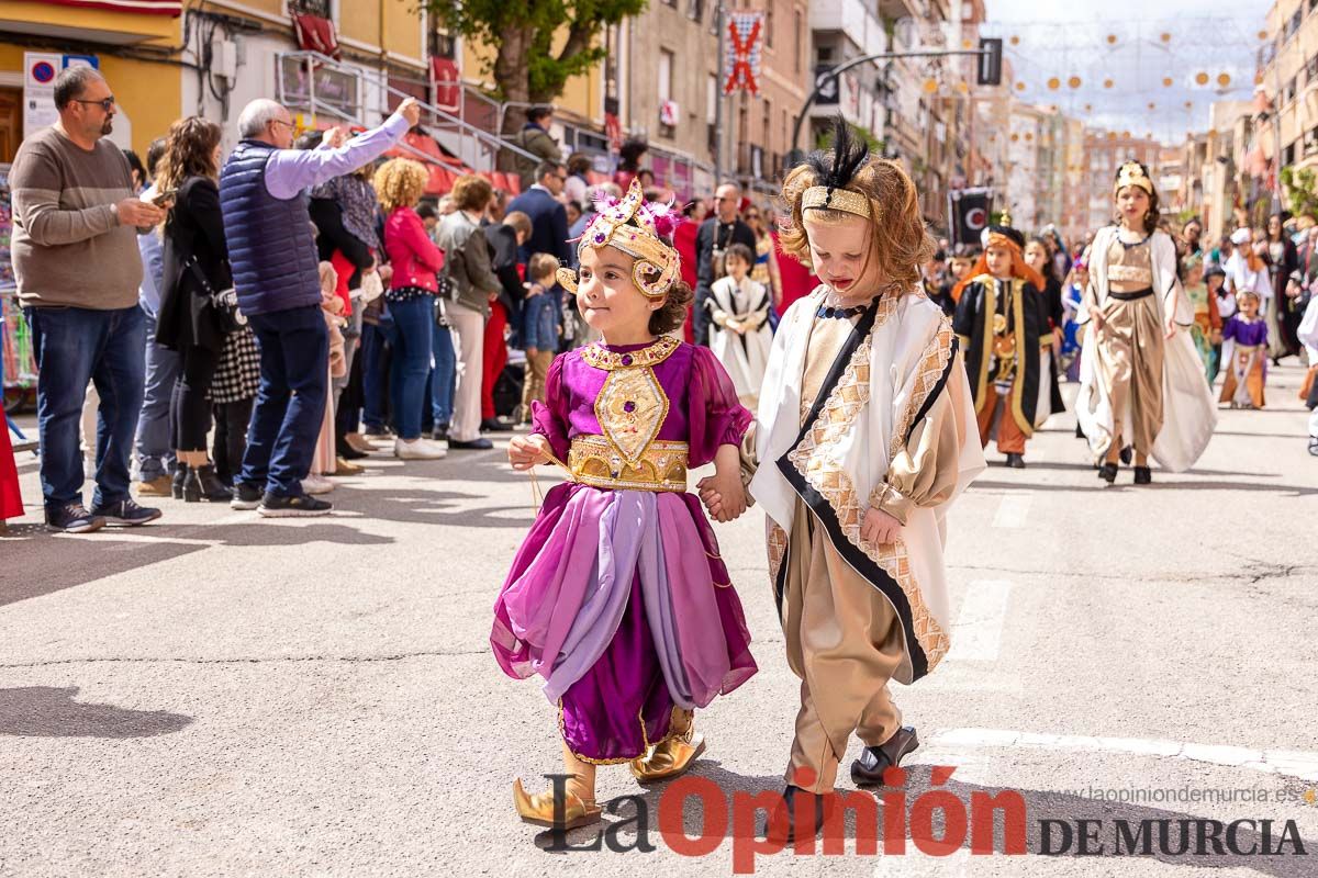 Desfile infantil en las Fiestas de Caravaca (Bando Moro)