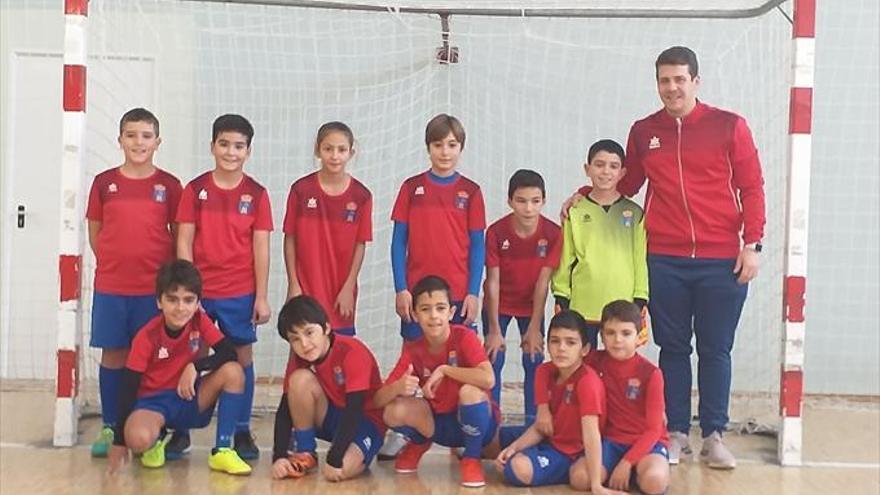 El Mallén benjamín, campeón de la 1ª fase de los Juegos Escolares