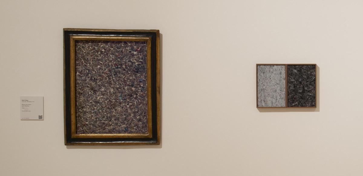 Irma Álvarez Laviada con Mark Tobey.