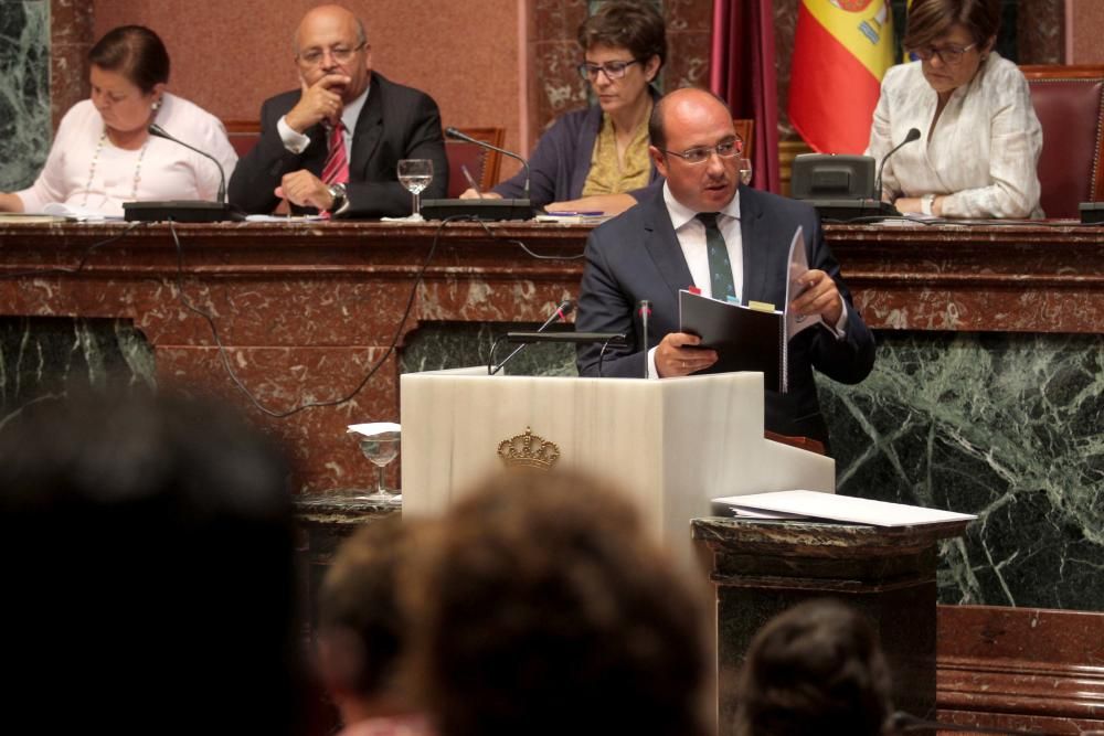 Pleno del debate del Estado de la Región