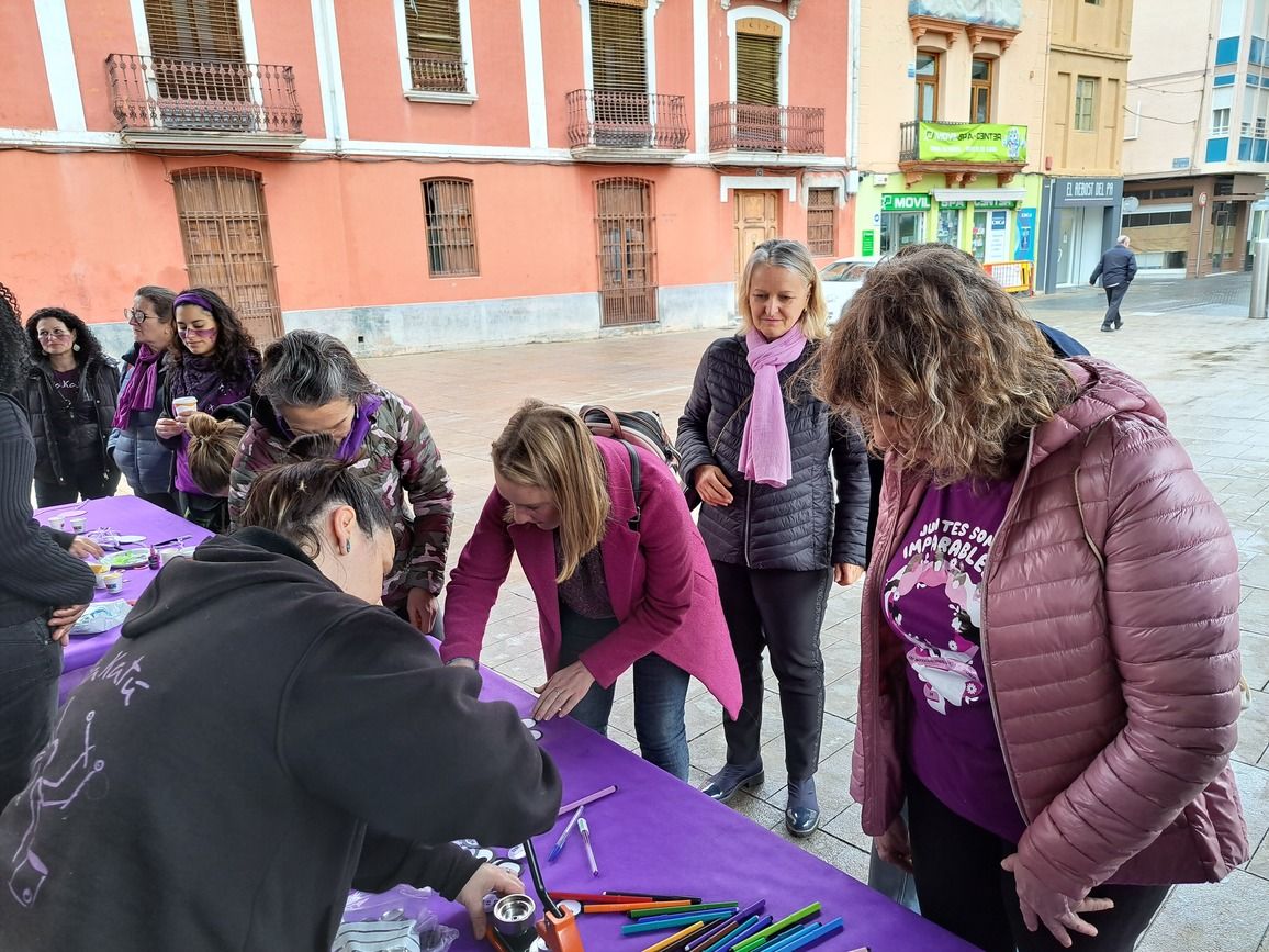 Les imatges del 8M a Vila-real
