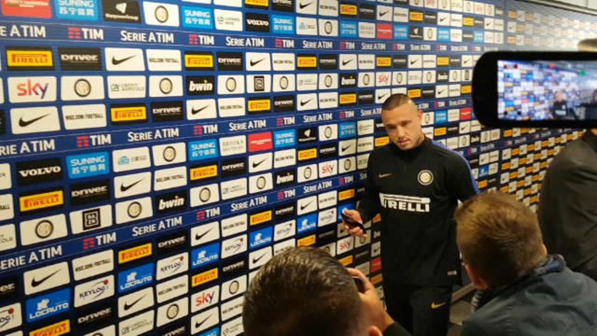 El jugador del Inter se lesionó en el derbi ante el AC Milan