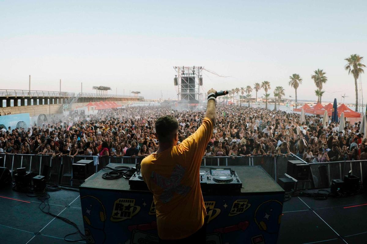 Un concierto realizado en las instalaciones de El Muelle Live, en una imagen de archivo