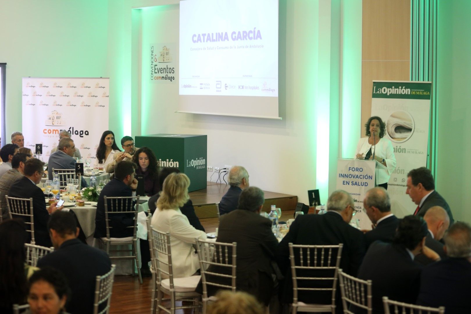 Foro de Innovación en Salud con la consejera de Sanidad, Catalina García