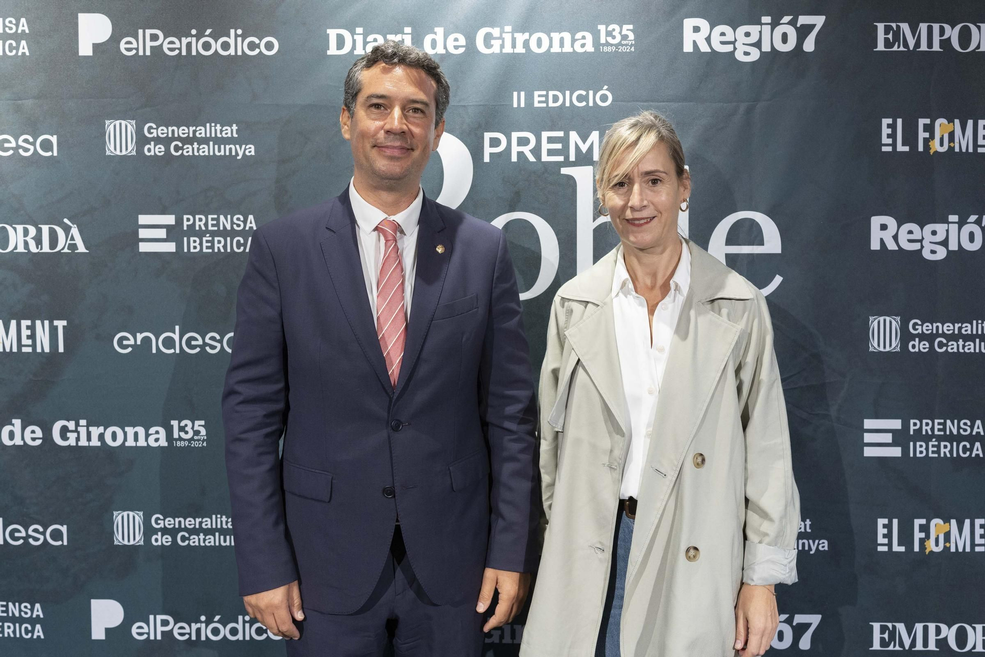 Les imatges dels Premis Poble de l’Any 2024 al Castell de Calonge