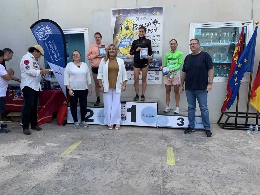Entrega de premios del Cross Paraíso Xtreme
