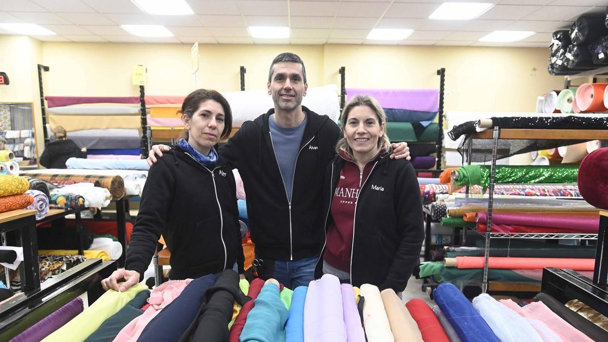 Retales Lidia: la historia de una emprendedora viguesa que abrió su tienda en 1971 y hoy es un negocio familiar