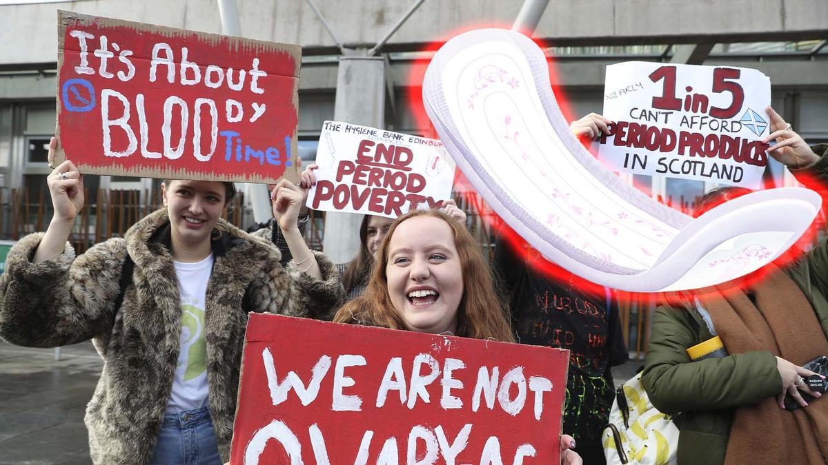 Escocia acabará con la pobreza menstrual