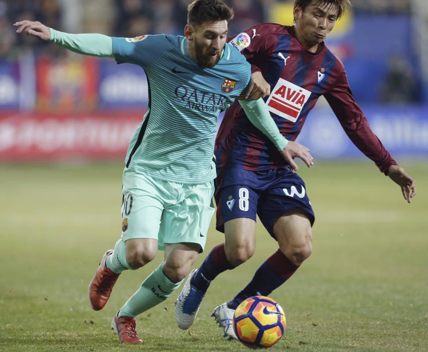 Las mejores imágenes del Eibar-Barcelona