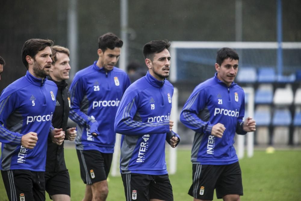 Entrenamiento del Real Oviedo