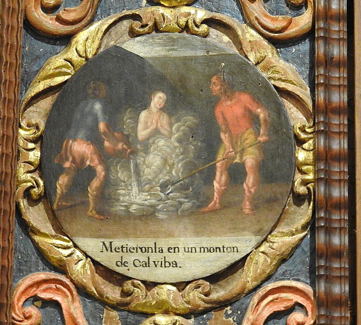 El martirio de Santa Olaya se esconde en la colegiata San Juan Bautista de Gijón (en imágenes) El martirio de Santa Olaya se esconde en la colegiata San Juan Bautista de Gijón (en imágenes)