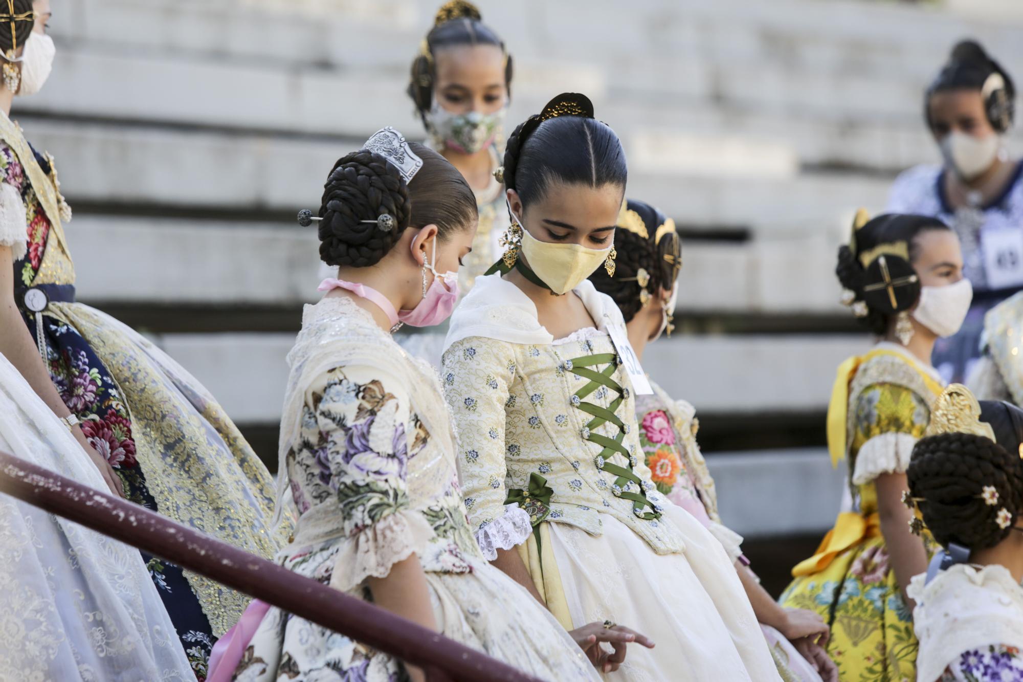 La foto oficial de las aspirantes a fallera mayor infantil de València