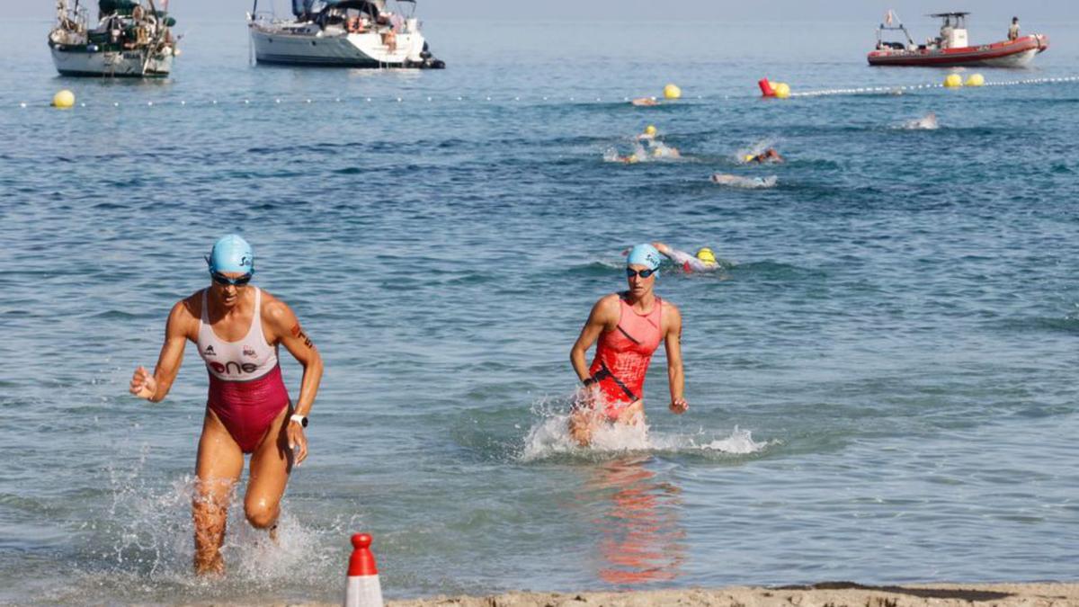 Aritz Rodríguez E Irati Matas Brillan En El Acuatlón Canal De Nado Sant Antoni 2022  |  