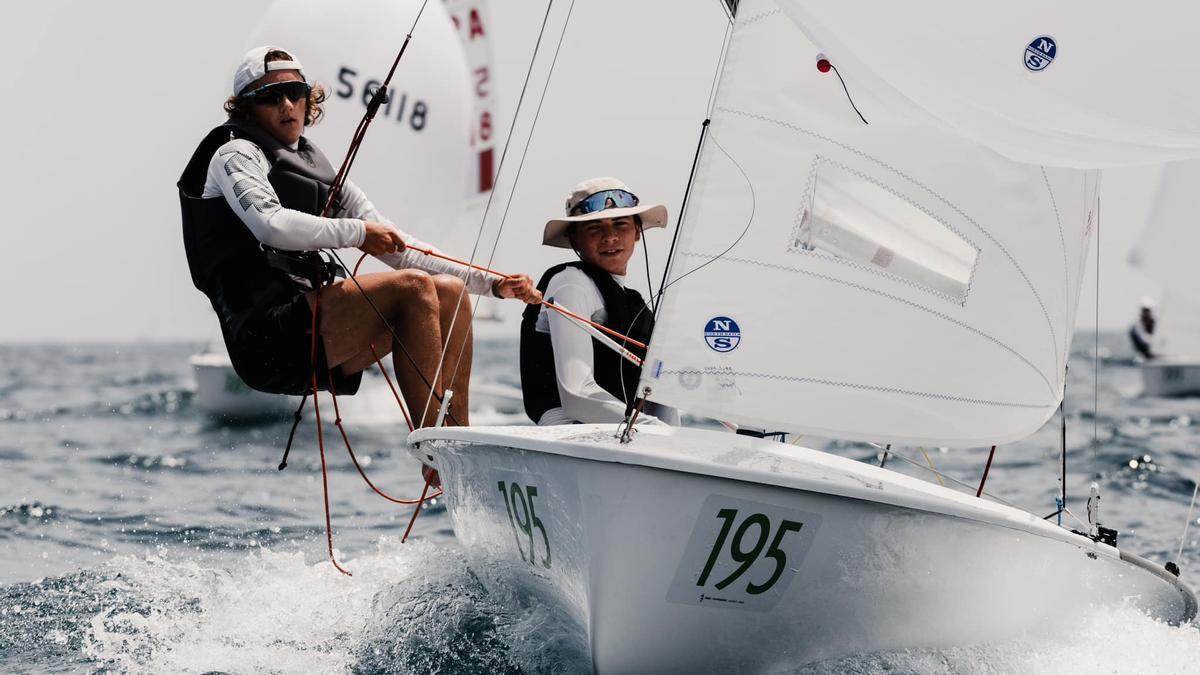 La bahía de Alicante acoge hasta el próximo 29 de julio el Campeonato del Mundo de Vela de la clase 420.