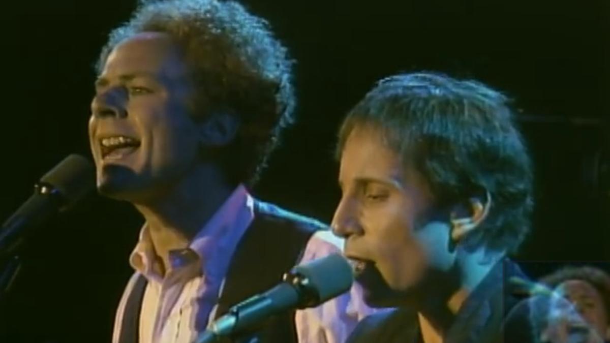 Simon and Garfunkel en Central Park.