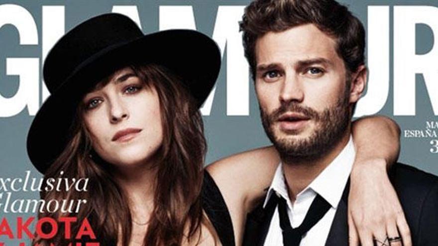 Jamie Dornan y Dakota Johnson.