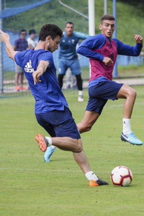 Entrenamiento del Oviedo