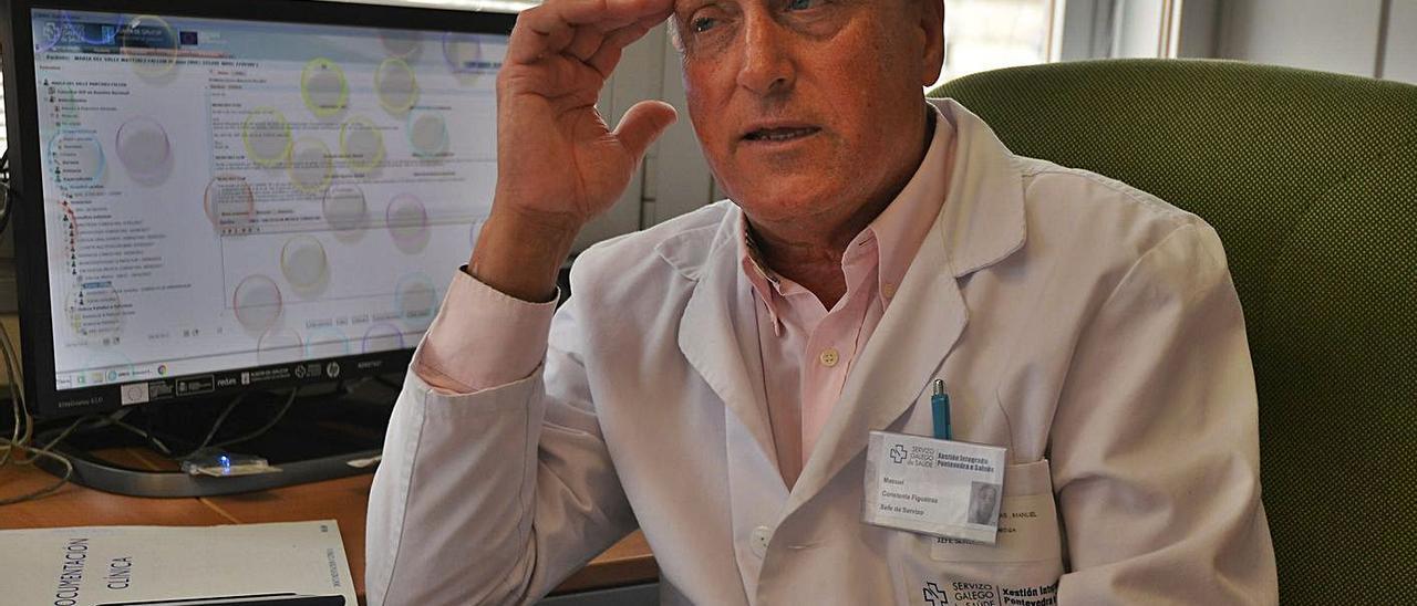 Manuel Constenla, jefe de Oncología del Complejo Hospitalario de Pontevedra.