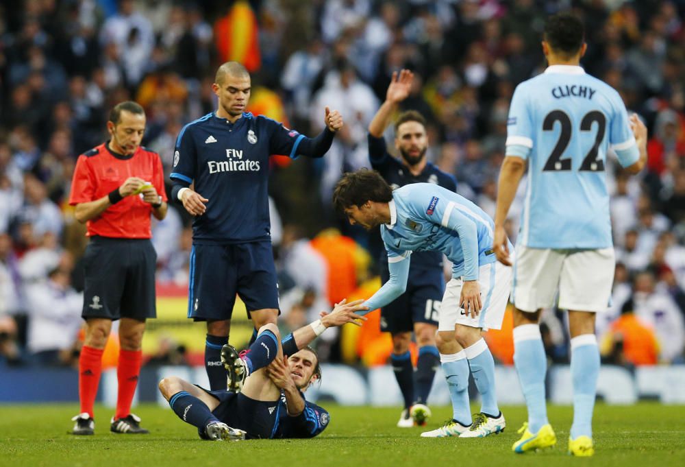 Imágenes del partido entre Manchester City y Real