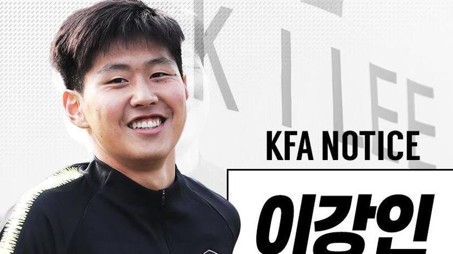 Kang In Lee podría perderse lo que resta de temporada